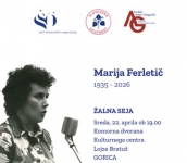 Žalna seja v spomin na Marijo Ferletič
